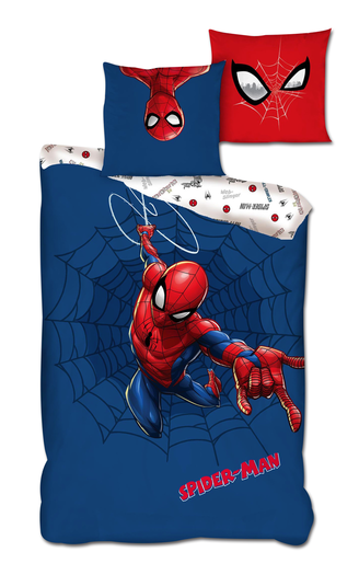 in tegenstelling tot Verblinding Invloedrijk Spiderman dekbedovertrek | Formaat 140x200cm