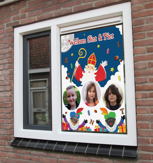 Sinterklaas raamposter