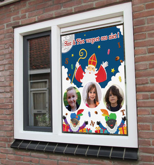 Sinterklaas raamposter