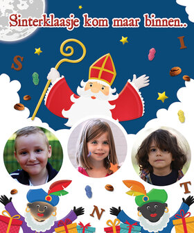 Sinterklaas poster voorbeeld