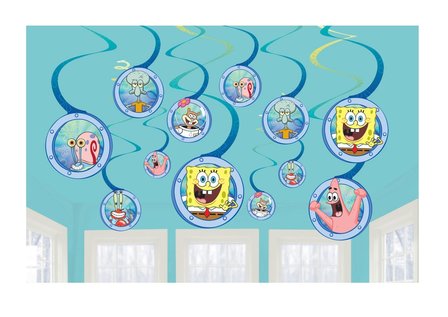 Spongebob plafond decoratie set