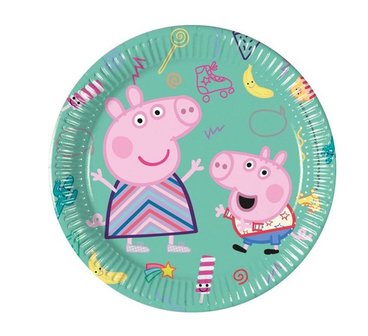 Peppa Pig gebaksbordjes