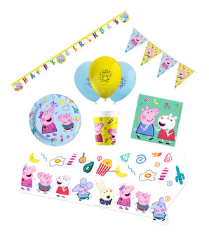 Peppa Pig feestpakket Deluxe