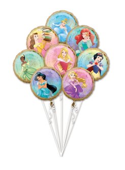 vlees Duwen kever Disney Princess folie ballonnen set | Pak van 8 stuks!