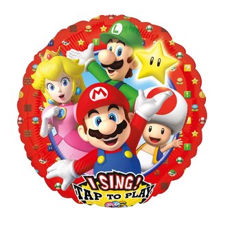 Super Mario folie ballon met Muziek