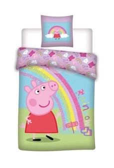 Peppa Pig dekbedovertrek 140x200cm