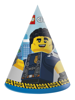 Lego City feesthoedjes