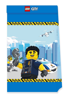 Lego City uitdeelzakjes van papier