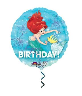 Ariel Happy Birthday folie ballon