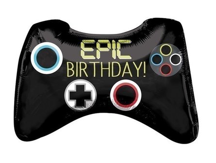 Gaming folie ballon controller Epic Birthday!