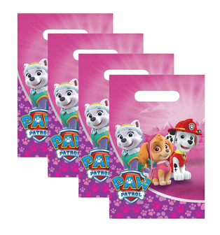 Paw Patrol uitdeelzakjes roze