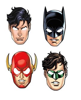 Justice League feest maskers