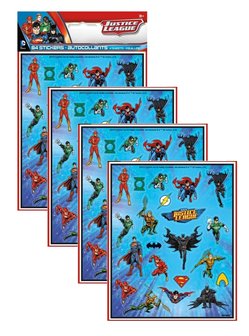 Justice League stickervellen