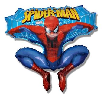 Spiderman helium ballon