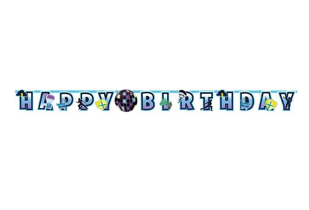 Fortnite Happy Birthday slinger Lengte 180cm