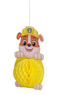 Paw Patrol honeycomb figuur Rubble