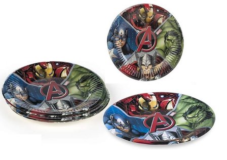 The Avengers taartbordjes