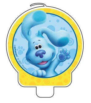 Blue&#039;s Clues verjaardagstaart kaars