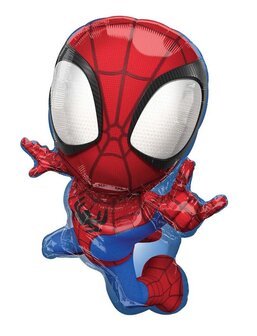 Spiderman en Friends folie ballon Shape