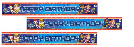 Paw Patrol Happy Birthday slinger