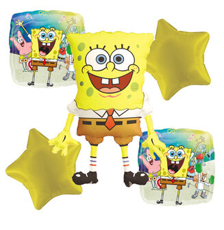 Spongebob 5-delig folie ballonnen set