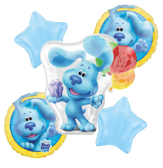 Blue&#039;s Clues 5-delig folie ballonnen set