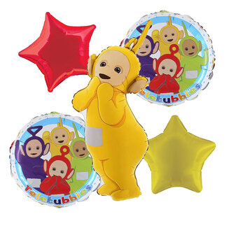 Teletubbies 5-delig folie ballon set Laa-Laa