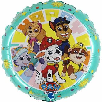 Paw Patrol folie ballon friends