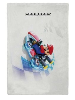 Super Mario Kart fleece deken