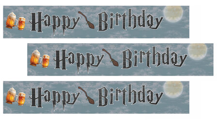 Happy Birthday slinger Harry Potter