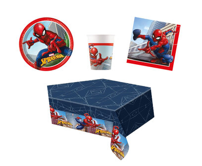 Spiderman feestpakket Crime Fighter
