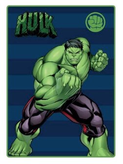 Hulk fleece deken