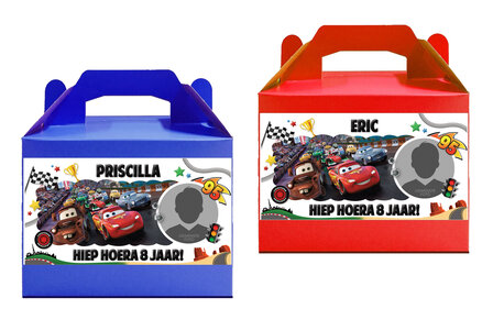  Disney Cars Happy Meal doosjes