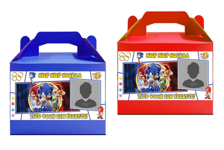 Sonic happy meal doosjes