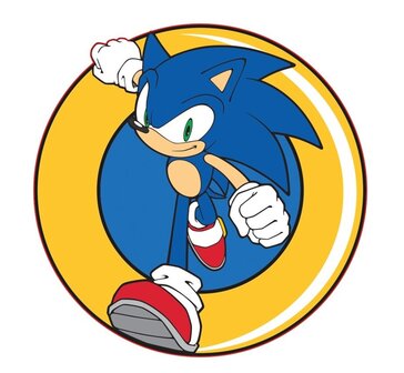 Sonic The Hedghog kussen