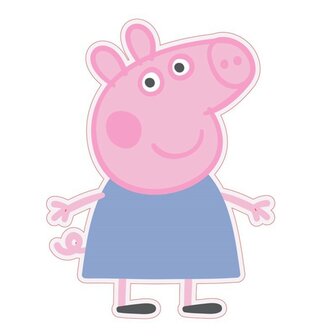 Peppa Pig sierkussen gevuld velours 