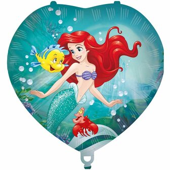 Disney Princess folie ballon hart Ari&euml;l