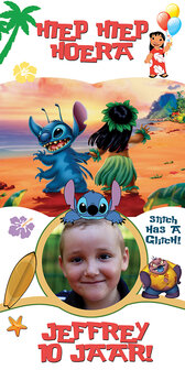 deurbanner Lilo en Stitch