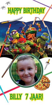  deurbanner Ninja Turtles