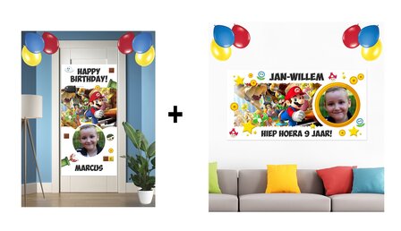Mario banner set vb
