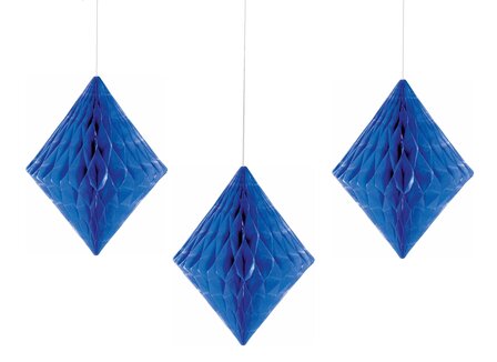 Honeycomb blauw