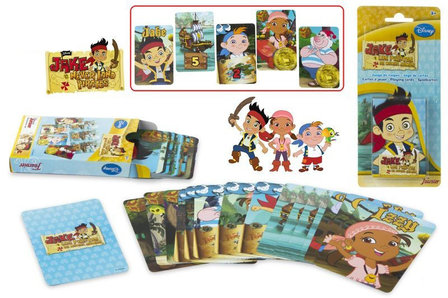 Disney Jake en de Nooitgedachtland piraten kaartspel Bucky voorbeeld kaarten