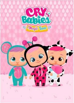 Cry Babies fleece deken