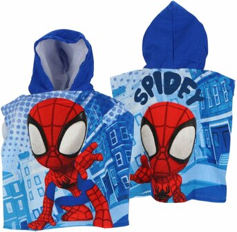 Spidey and Friends poncho