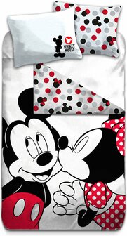 Minnie Mouse dekbedovertrek 140x200cm