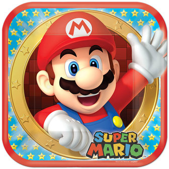 Super Mario party bordjes