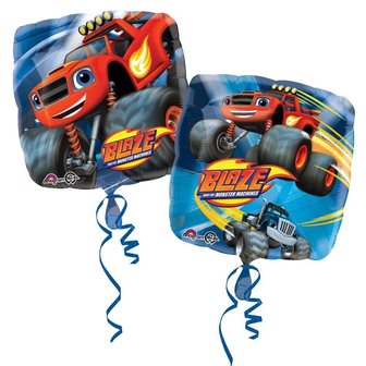 Blaze en de Monsterwielen folie ballon