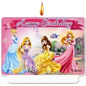 Disney Princess verjaardag taart kaars