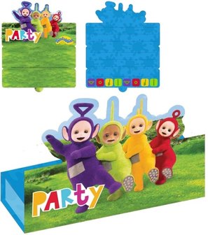 Teletubbies uitnodigingen