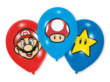 Super Mario feest ballonnen II